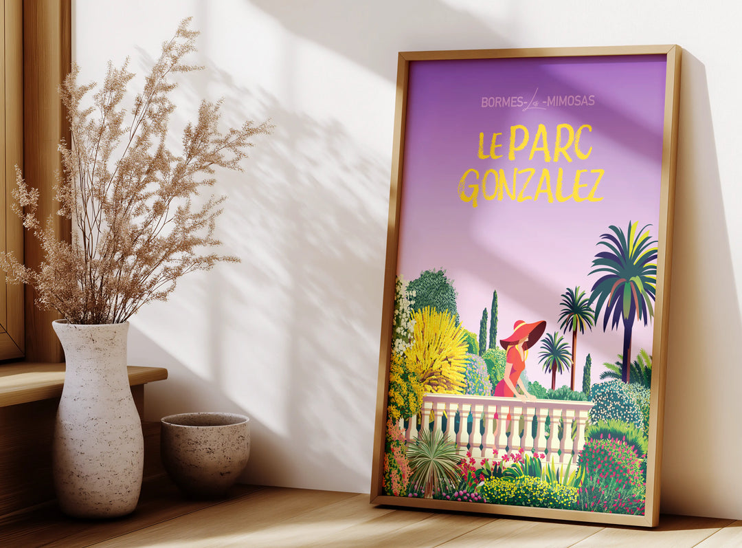 Poster Odyssey – Le Parc Gonzalez, Bormes-les-Mimosas