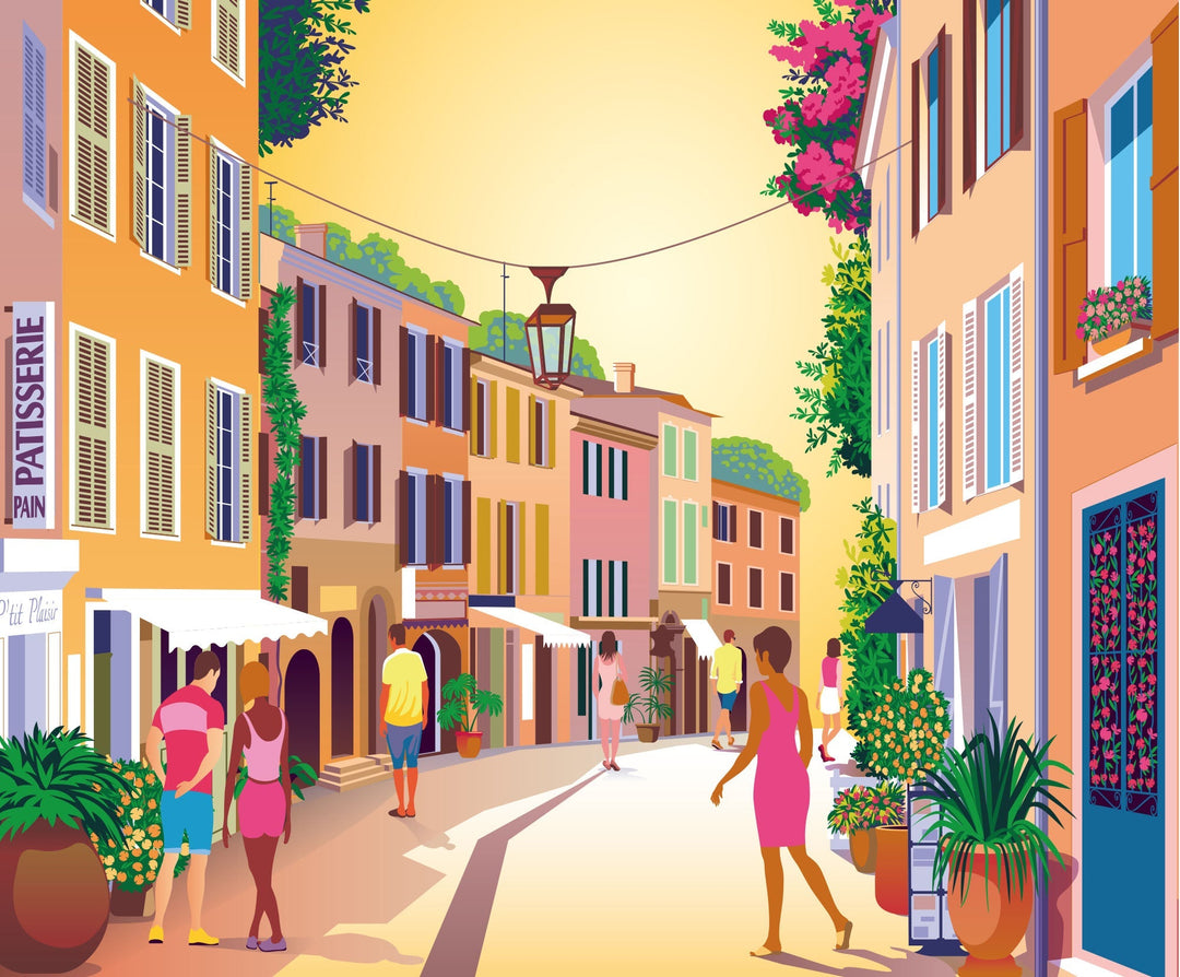 Les ruelles de Bormes-Les-Mimosas