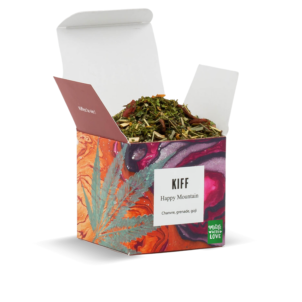 ODYSSEY : thé au chanvre - biologique - edition kiff - Happy mountain - 2