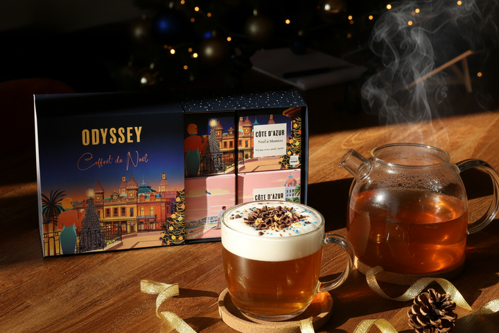Le Coffret Noël – Côte d'Azur : Un Duo de Thés Premium
