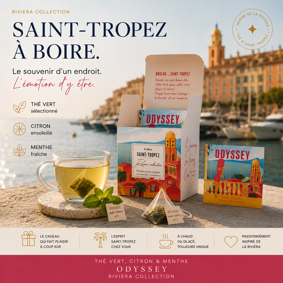 Saint-Tropez N°1 - Thé vert, citron, menthe