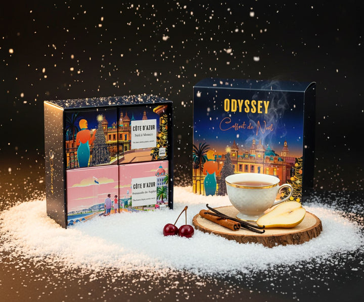 Le Coffret Noël – Côte d'Azur : Un Duo de Thés Premium