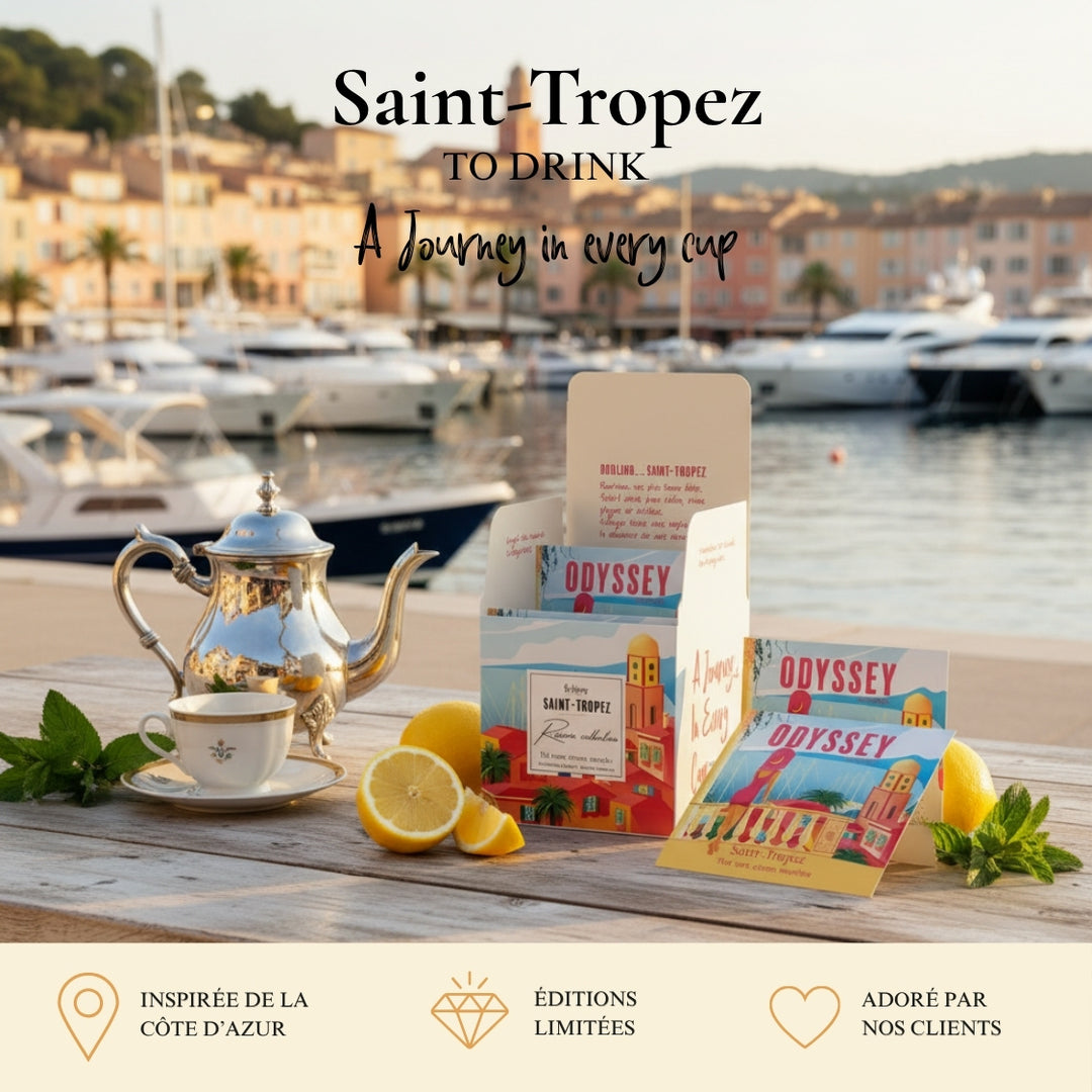 Saint-Tropez N°1 - Thé vert, citron, menthe